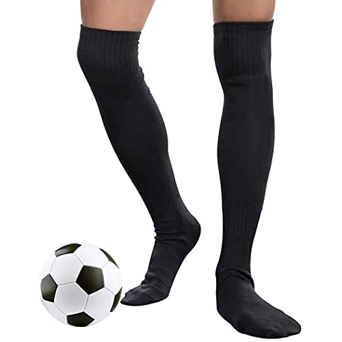 Long High Over Knee Mens Soccer Basketball Athletic Socks Dry Fast,Medium4