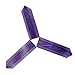 Amazing Gemstone Amethyst Crystal Points Bulk Healing Crystals and Stones - Pack of 3 Single Terminated Healing Wand Point Bulk Crystals for Crafts, Crystal Grid, DIY Work - Premium Crystals
