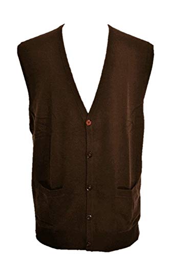 Shephe Men's Cashmere Cardigan Button Vest