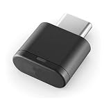 HR024 Adattatore ricevitore audio wireless USB-C, ricambio per cuffie W7TFT/492-BDMF, compatibile con cuffie Dell WL3024 WL5024 WL7024 EB525