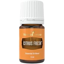Young Living Citrus Fresh Essential Oil Blend | 5 ml | Bright Citrus Aroma with Orange, Grapefruit, Mandarin, Lemon & Spearmint | Essential Oil Blend for Diffusers, Aromatherapy & Everyday Use