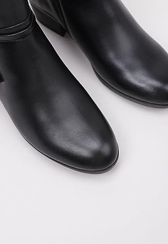 Image of PIKOLINOS Daroca Heeled Ankle Boots Women | Leather | Zipper Closure | Mid Heel | Size UK 2-8