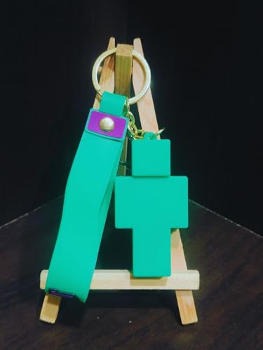 Image of Cute 3D Keychain | Keyring & Quirky Bag Charm | Hard Silicone, Unbreakable | Travel Essential | Kids Friendly | Strap & Bag Hook