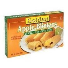 GOLDEN Blintz, Apple Raisin, 13 Ounce (Pack of 12)