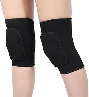 IBLUELOVER Kids Knee Pads Volleyball Dance Knee Sleeves Support Crashproof Sponge Knee Brace Antislip Knee Protector Guard Compression Kneepads for Dance Sports Cycling Skating Football Yoga Exercise