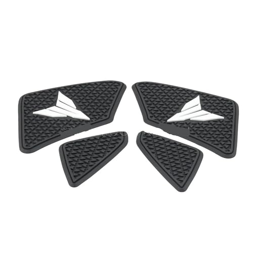 Tampon réservoir essence pour MT125 2023 en caoutchouc noir protège-réservoir moto