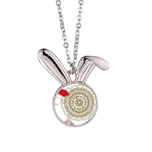 Collier mouton avec chapeau de Noël et chaussettes en argent pour fêtes