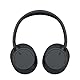 Sony WH-CH720N Kabelloser Bluetooth-Kopfhörer mit Noise Cancelling - bis zu 35 Stunden Akkulaufzeit und Schnellladefunktion - Schwarz