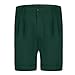AQAYL Mens Golf Shorts Pleated Flat Front Dress Shorts Casual Formal Button Short with Pockets Green
