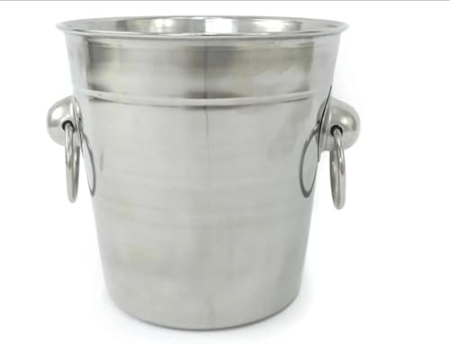 Conjunto para Bar 3 Pçs em Aço Inox com Coqueteleira 500ml, Balde e Pegador Art House