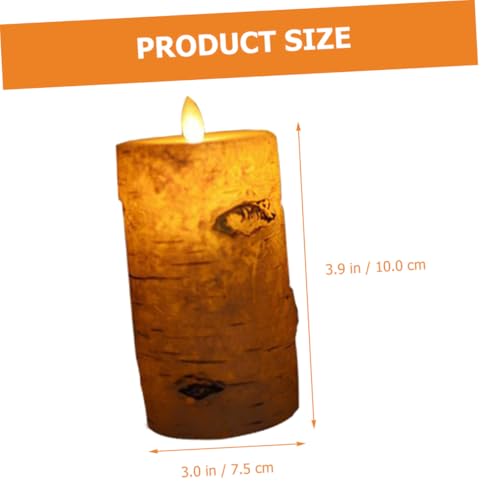 Velas led de parafina WOONEKY iluminación suave alta durabilidad bodas 6