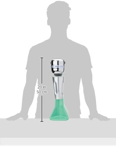 Diagram showing the dimensions of the Oster Soda Fountain, indicating a height of approximately 20 inches or 50 cm.