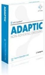 1715711 PT# 2019 Dressing Adaptic 5x9' Petrolatum Absorbent Nonadherent 12/Cr Made by Systagenix Wound Management...