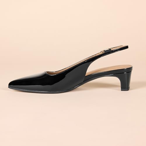 Amazon Essentials Women's Slingback Block Heel2