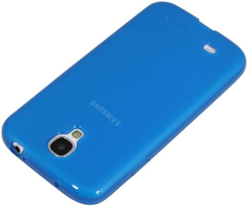 Miniatura 9 de LUVVITT Frost Soft Slim Transparente TPU Caso/Cubierta Para Samsung Galaxy S4 SIV S IV Embalaje Al Por Menor - Azul Transparente