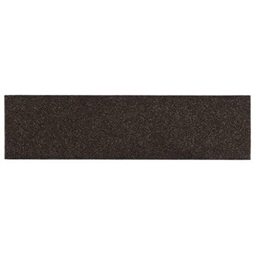 Alfombrilla antideslizante para escaleras de madera en tono marrón oscuro de alta resistencia textil 6