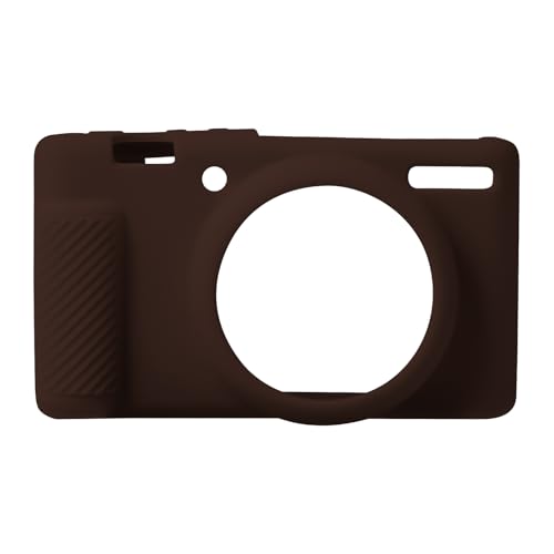 Funda para cámara Sony ZV-1 silicona marrón miniatura 1