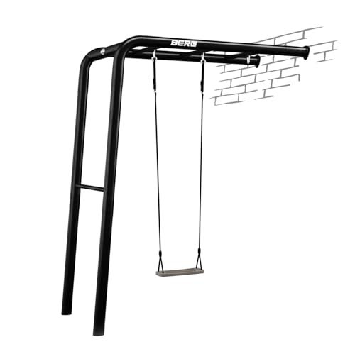 BERG PlayBase Wall Swing Set | Platzsparendes Outdoor Schaukel- & Klettergerüst | Robustes, modularâ€¦ – Miniatur