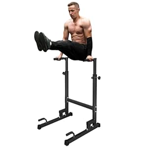 Dip Bar Heavy Duty Steel Dip Station Multi-function Parallel Bars for Home Gym Strength Training Workout
