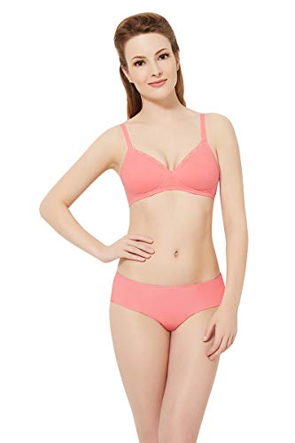 Image of Amante Cotton Padded Wirefree Full Coverage T-Shirt Bra