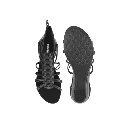 Image of Mochi Women Synthetic Leather Gladiator