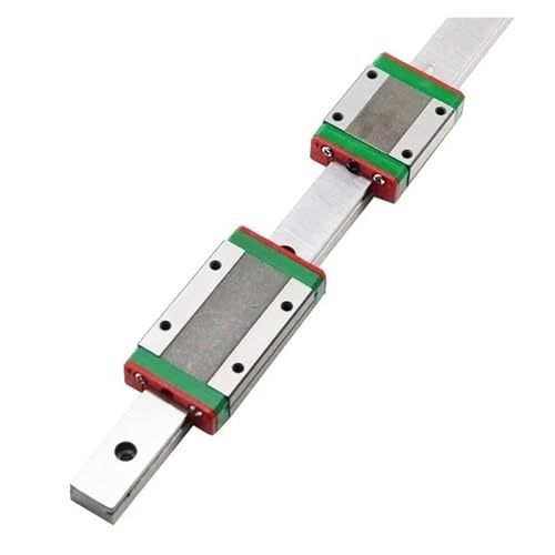 Carriles guía lineales MGN15C de 400mm que garantizan un deslizamiento suave y preciso