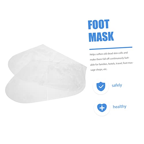 minkissy 2 Pares Footsticker Máscara De Pé Meias Hidratantes Máscara De Bebê Máscara De Pé Hidratant