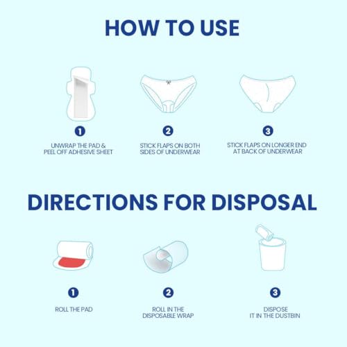 everteen XXL Dry Neem-Safflower Sanitary Pads for Women - 80 Pads, Rash Free, Anti Tan, Skin Friendly, Double Wing Shape, Advanced Leak Protection, XX Large, 320mm - 2 Packs (40... - Image 4