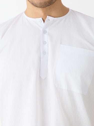 Image of Rajubhai Hargovindas Mens Casual Cotton Straight Kurta