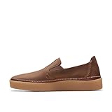 Clarks Men's Oakpark Step Loafer, Beeswax Leather, 11
