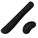 Confort tout au long de la journée: ce repose-poignet for souris offre un soutien doux au poignet, réduisant ainsi la fatigue lors de longues heures d'utilisation de l'ordinateur. Il permet une posture plus naturelle de la main, facilitant le travail ou les loisirs sans inconfort ni raideur.