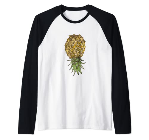Balançoire à l'envers en forme d'ananas pour garçons et filles Manche Raglan