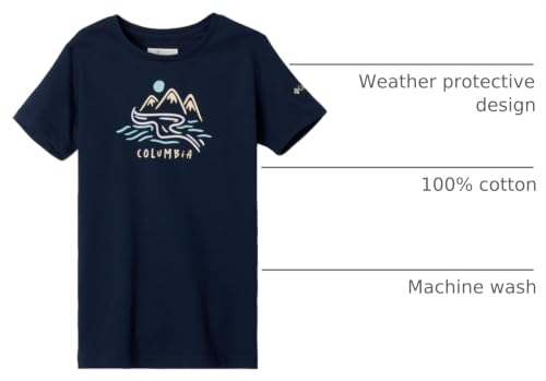 Image of Columbia Kids Mission Lake Short Sleeve Graphic Shirt (Little Kids /Big Kids)