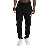 SMILODOX recycelte Cole Jogginghose für Herren - Freizeithose, Traininghose, Sporthose, Warme Hose - Regular fit für Workout Gym Fitness, Size:M,Color:Schwarz