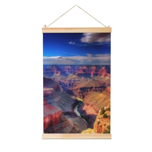 Toile murale Grand Canyon avec cadres bois prêts à poser chez soi
