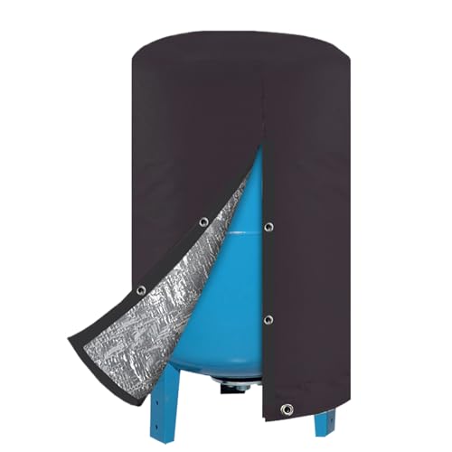 Cubierta aislada para bomba de pozo | Cubierta de tanque de agua aislada de 5 capas | Protección de aislamiento impermeable a la intemperie para patio al aire libre, césped, jardín, patio trasero