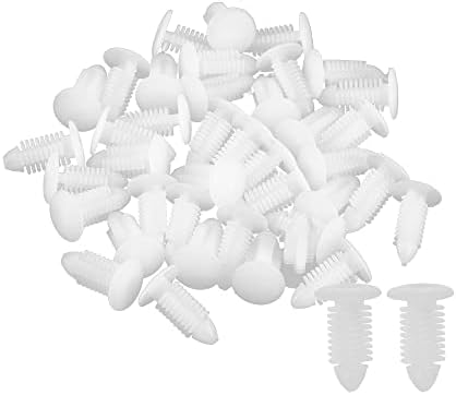100-Piece Bumper Clips – 8mm Nylon Trim Fasteners For GM, Ford, Chrysler & ATVs