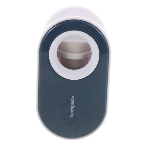 COOLHIYA Simple Automatic Toothpaste Squeezer Wall-Mounted Holder for Toothpaste Beauty Cream Easy Install No Punching Dispenser