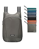 WATERFLY Mochila plegable y ligera de senderismo: mochila plegable de 15 litros, 15L