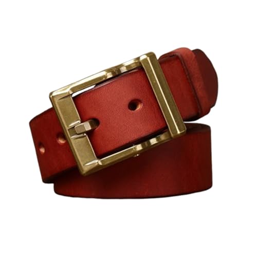 Ceinture en cuir faite à la main style country pour homme et femme de 5 mm