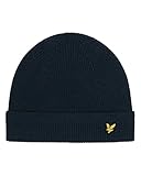 Lyle & Scott Racked Rib Beanie Dark Navy One Size