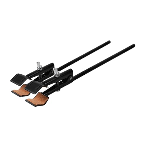 Abaodam 2 Pièces Support Pour Bécher De Laboratoire Pinces Pour Support De Laboratoire Pince De Laboratoire Colliers De Serrage Collier De Serrage Tigre Pince à Verre Noir Le Fer