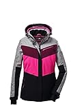 Killtec Damen Funktionsjacke/ Skijacke mit abzippbarer Kapuze und Schneefang KSW 281 WMN, schwarz, 40, 37682-000