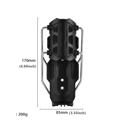 Porte-bouteille moto avec support d'eau ajustable anti-vibration