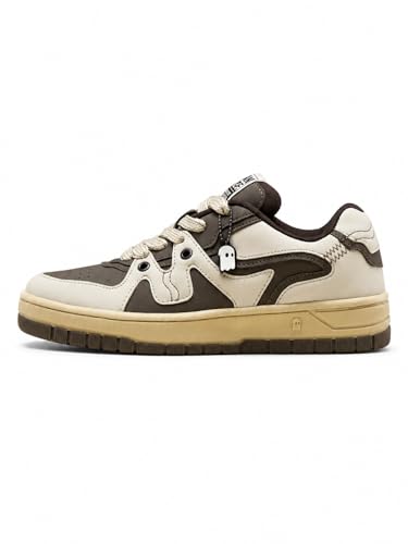 Image of The Souled Store Urban Blaze: Women and Girls Colorblocked Lace Up Low Top Stylish Sneakers with Flexibility & Comfort