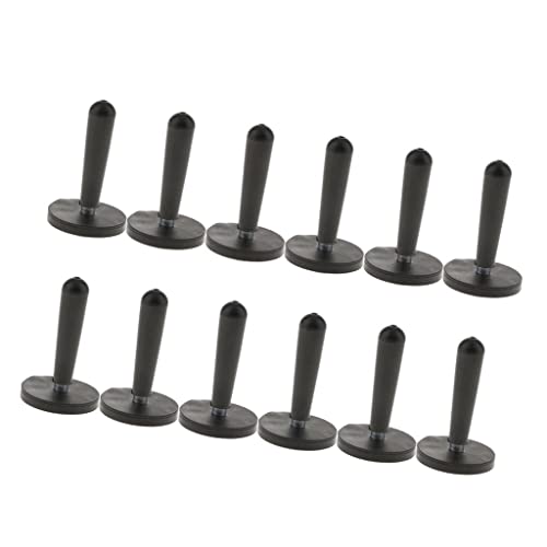Bothyi 12 peças de suporte magnético para placa e artesanato ímãs