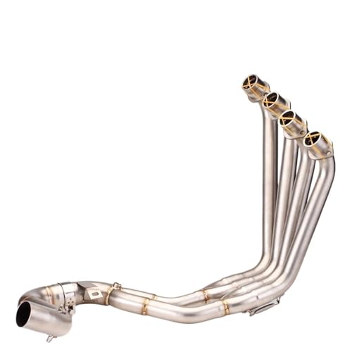 排気管 Compatible With CBR650F For CBR650 For CB650F 用 オートバイ排気スリップオンフロントリンクパイプ エスケープモトフルシステム用 可動式 コネクト用