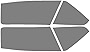 Precut Vinyl Tint Cover for 2008-2014 Audi A5 S5 Taillights (35% Light Smoke)