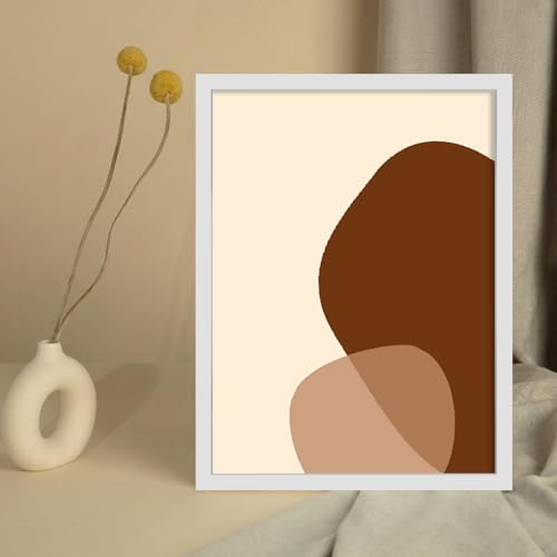 Image of LaVie Home 9x12 Picture Frame for Wall Display, 9x12 White Picture Frame with HD Plexiglas, 9 x 12 Poster Frame 1 Pack, Display Frame for Vertical or Horizontal, Classic Collection