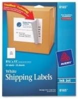 Avery Inkjet Labels, Full Sheet, Permanent, 8-1/2"x11", 25/PK, WE